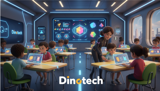 Quản lý lớp học bằng công nghệ: Top 1 ứng dụng học tập Dinotech